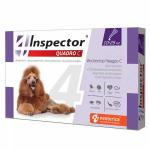Inspector Quadro C կաթիլներ շների համար 10-25 կգ