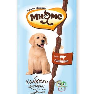 Երշիկ շան ձագերի համար Mnyams տավարի միս 30 գ