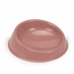 Beeztees Plastic Cat Dish Bikkie – Pink – 15 cm