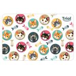 Triol "Kittens" Feeding Mat — 430×280 mm