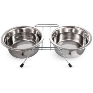 Մետաղական կերամանների հավաքածու պատվանդանի վրա • 2×0.4 լ Triol