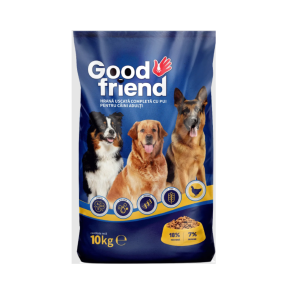 Complete Dry Dog Food with Chicken for all breeds — Good Friend Standard Chicken, 10kg