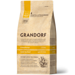 Grandorf Cat Sterilized | Сухой корм для стерилизованных кошек – 4 вида мяса (ягненок, индейка, утка, кабан), 400 г