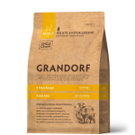 Grandorf Dog Mini | Сухой корм с 4 видами мяса для собак мелких пород, 3 кг