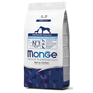 Չոր կեր Monge Dog Medium STARTER միջին ցեղատեսակի 1 - 2 ամսեկան ձագերի համար (12 կգ)