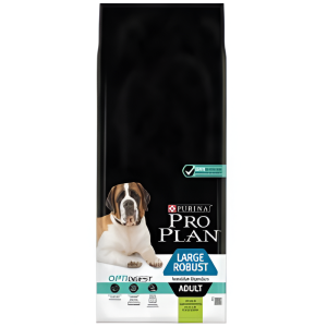 Շան չոր կեր Pro Plan Large Robust Adult, 14 կգ, գառ բրնձով