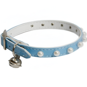 Վզկապ «ՍԻՆԹԵՏԻԿ» մարգարիտներով փոքր ցեղատեսակի շների և կատուների համար 10մմX30սմ.