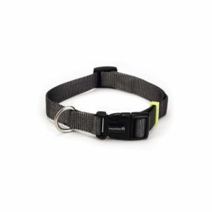 Beeztees Nylon Dog Collar Uni – Dark Grey