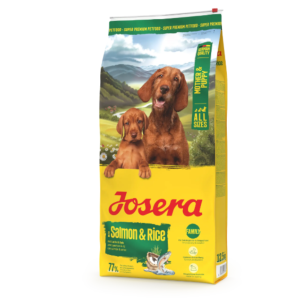 Dry Dog Food for Pregnant & Nursing Dogs and Puppies with Salmon & Rice 12.5 kg