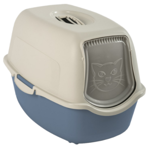 Covered Cat Litter Box MIA BLUE