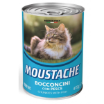 Պահածո կատուների համար՝ (ձուկ) 415 գ MUSTACHE