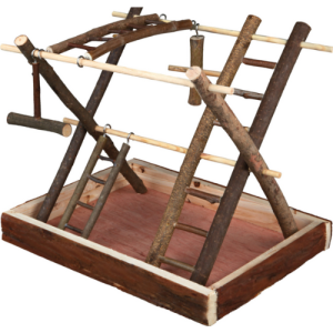 Թռչունների խաղահրապարակ բնական փայտից Trixie