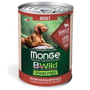 Պահածո բոլոր ցեղատեսակի հասուն շների համար՝ գառ BWILD