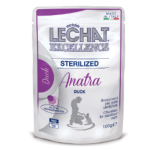 Pouch for Sterilized Cats Duck 100g Lechat Excellence