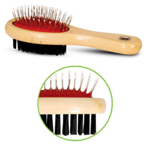 Double-sided Brush-Comb "Classic" S, 55 x 170 mm (blister) Triol