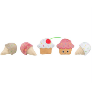 Փափուկ գունավոր պաղպաղակներ և կարկանդակներ, 7 սմ - Trixie