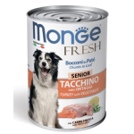 Պահածո շների համար Monge FRESH Senior, հնդկահավ