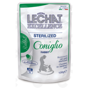 Պաուչ կատուների համար՝ Lechat Ecellence, ճագար, 100գ