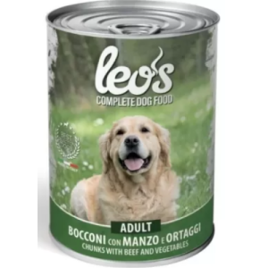 Պահածո շների համար՝ MONGE LEO'S Adult, թռչնամիս