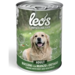 Консервы для собак: MONGE LEO'S Adult, ягненок