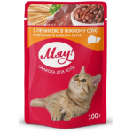 Jelly for cats liver 100g Miau