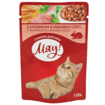Jelly for cats with rabbit 100g Miau