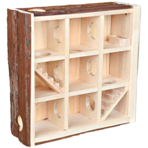 Փայտե ամրոց կրծողների համար