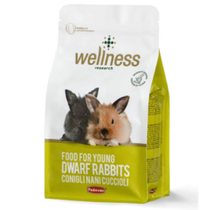 Կարլիկ ճագարների աճի համալիր կեր (1 կգ) Wellness