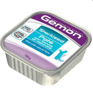 Паштет для стерилизованных кошек (100 г) Gemon