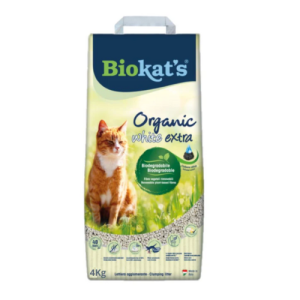 Լցանյութ կատվի համար 4կգ - Biokat’s Organic White Extra