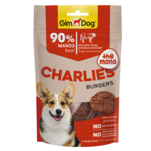 Հյուրասիրություն շների համար տավարի մսով (70 գ) GIMDOG CHARLIES THE MONO