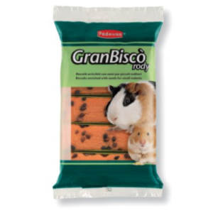 Լրացուցիչ կեր փոքր կենդանիների համար (30 գ / 5 հատ) GranBiscò Rody