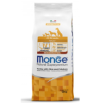 Dry Dog Food, Turkey/Rice (12 kg) All Breed Adult