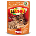 Пауч с курицей и индейкой для кошек (100 г) LECHAT