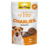 Treat for dog with chicken (70 g) GIMDOG CHARLIES BURGERS