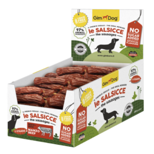 Հյուրասիրություն շների համար՝ տավարի մսով (200 հատ) Le Salsicce