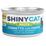 Թաց կեր կատուների համար՝ թունա և ծովախեցգետին (70 գ) ShinyCat