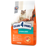 Сухой корм для стерилизованных кошек, 14 кг Club 4 Paws