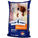 Dry Food for Adult Medium Breed Dogs (14 kg) Club 4 Paws