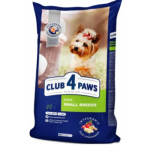 Dry Food for Adult Small Breed Dogs (14 kg) Club 4 Paws