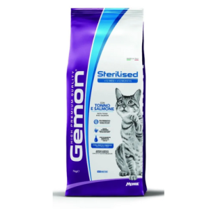 Չոր կեր ստերիլիզացված կատուների համար (Սաղմոն/Թունա) 7 կգ GEMON STERIL