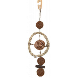 Խաղալիք պարանի վրա թութակների համար (35 սմ) Trixie