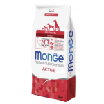 Չոր կեր բոլոր ցեղատեսակի հասուն շների համար՝ (12 կգ) Monge Active