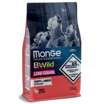 Չոր կեր շների ձագերի համար՝ եղնիկի մսով (12 կգ) Monge Bwild