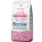 Չոր կեր բոլոր ցեղատեսակի հասուն շների համար՝ խոզ/բրինձ/կարտոֆիլ (12 կգ) Monge
