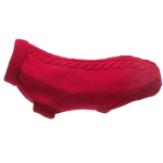 Knitted Dog Jumpsuit M (Red) Kenton