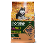 Сухой корм для взрослых собак с лососем и горохом (12 кг) Bwild GrainFree