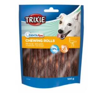 Հյուրասիրություն շների համար` ջայլամի մսով (100 գ) DentaFun