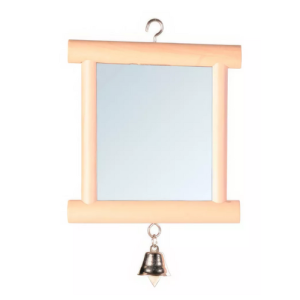 Հայելի փայտյա շրջանակով թռչունների համար