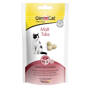 Հավելյալ կեր՝ մալթային հաբեր կատուների համար (40 գ) GimCat Malt Tabs
